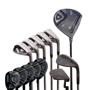Lazrus Golf 8 pc Set - LAZ2 Driver, 6-PW Irons or 6-PW Hybrids, 52° Wedge, Putter