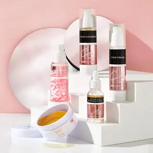 Luxe XL Skincare Bundle - Cleanser, Toner, Serum, Cream, & Eye Masks Comfort