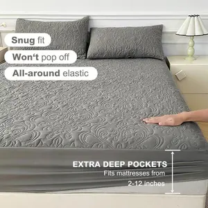 2026 Spring and Summer, Soft Fitted Sheet, Bedroom, Apartment, School, Hotel, Guest Room, Solid Color Bedding Set