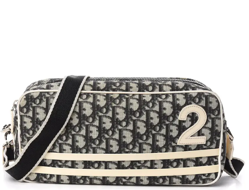 Pre-owned Dior canvas Shoulder Bags CHRISTIAN Monogram Crossbody bag 4000033548384