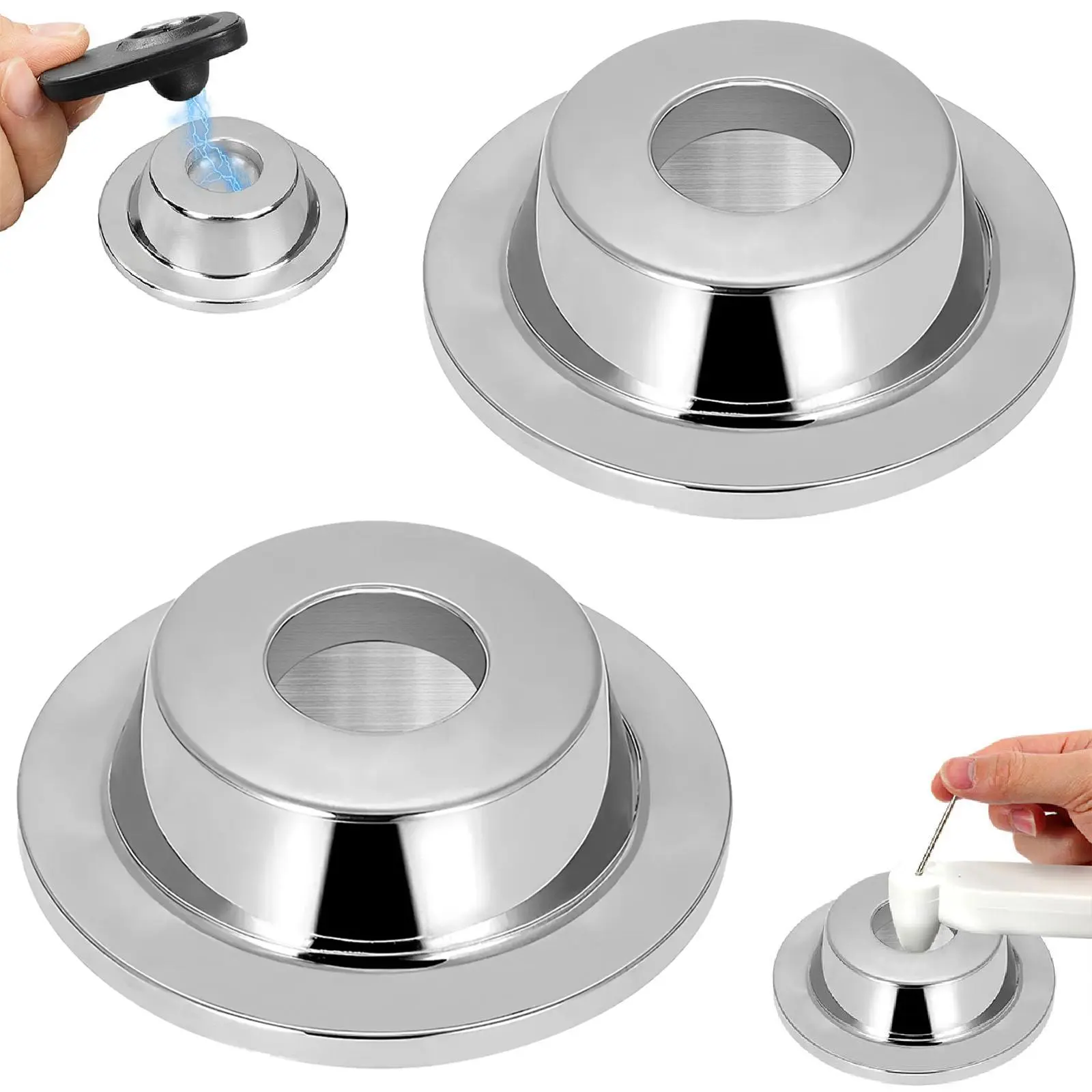 Alloy Security Tag Magnet Remover, Multifunctional Home Tool for Loss Prevention Pins, Clothing-Quilt Fasteners, Booklet Stamps, Adhesive Tabs & Stickers Easy Detacher, Security Tags