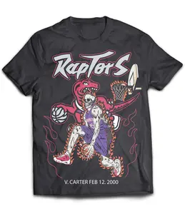 Raptors Tribute Dunk T-Shirt *Skull Edition*