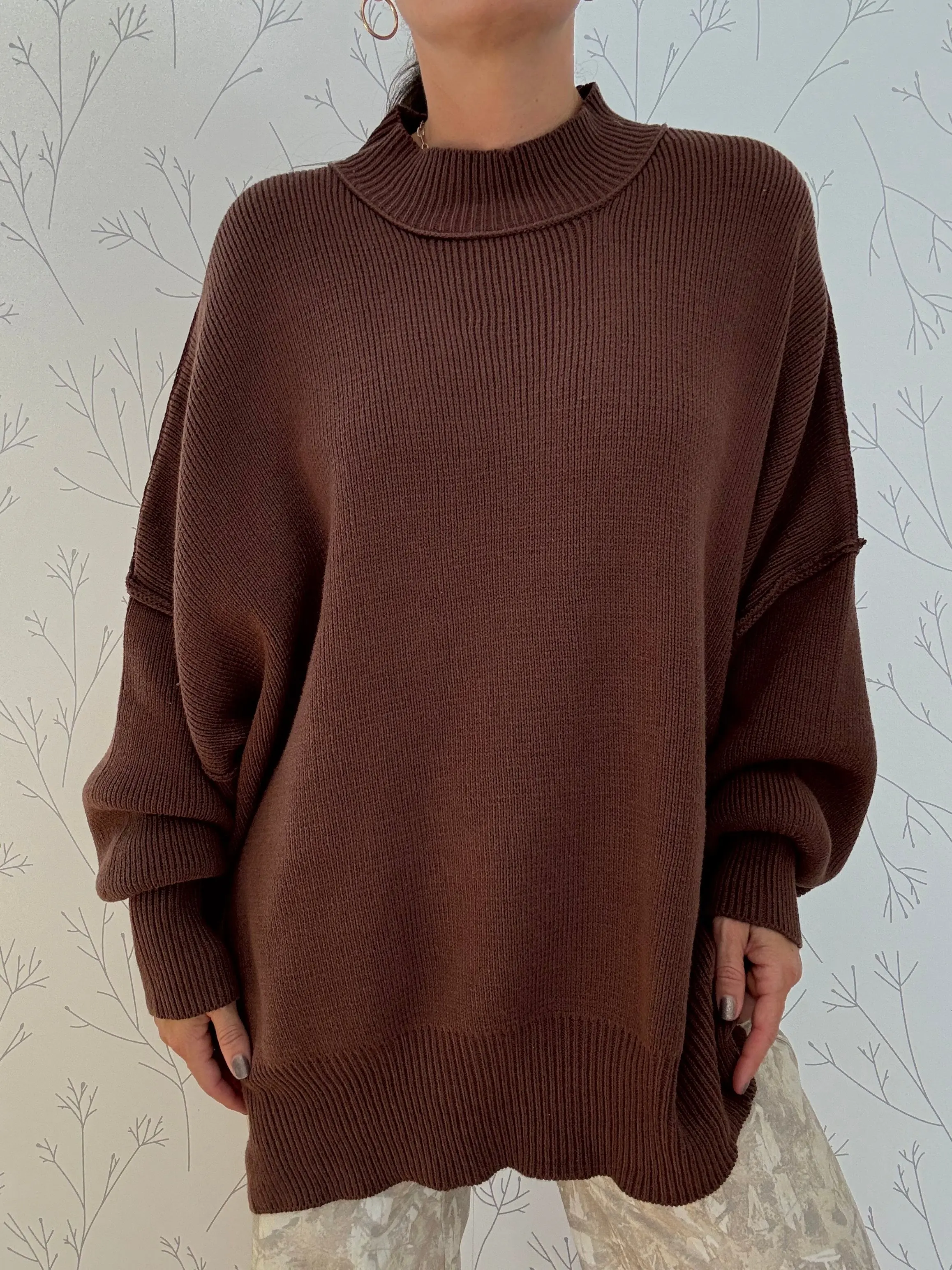 Sparks Fly Oversized Sweater
