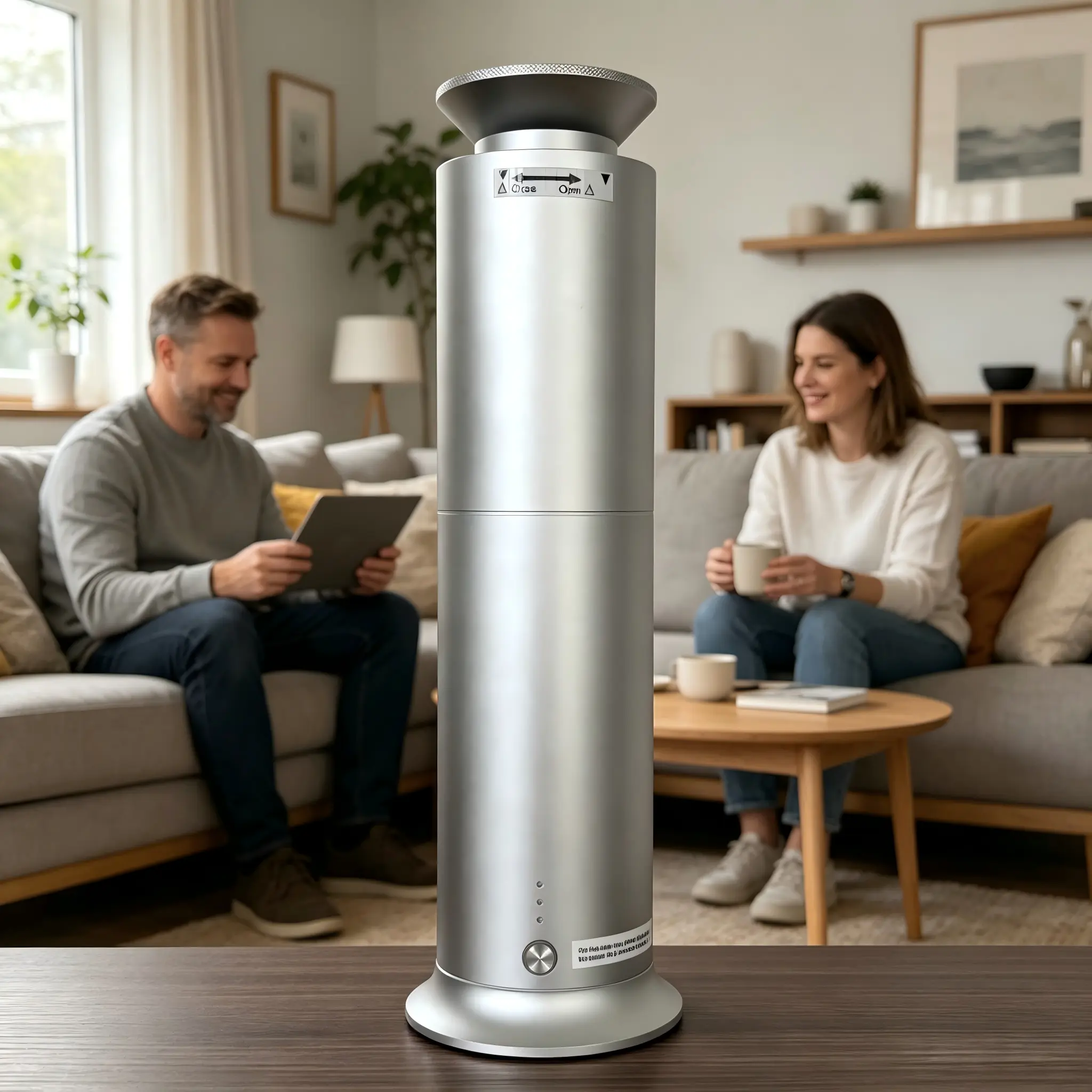 Tall Cold Scent Machine for Large Space – Rechargeable, Touch Activated, 1000sqft, Includes 2 Boutique Hotel Oils #coldairdiffuser #largespace