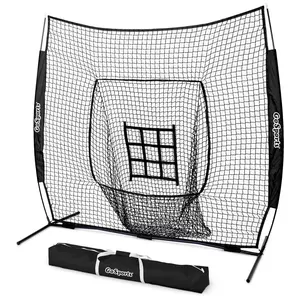 GoSports 7 ft x 7 ft Baseball & Softball Practice Hitting & Pitching Net GoSports 7 ft x 7 ft Baseball & Softball Practice Hitting & Pitching Net