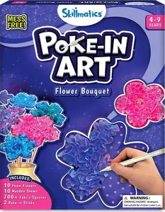 POKE IN ART: FLOWER BOUQUET