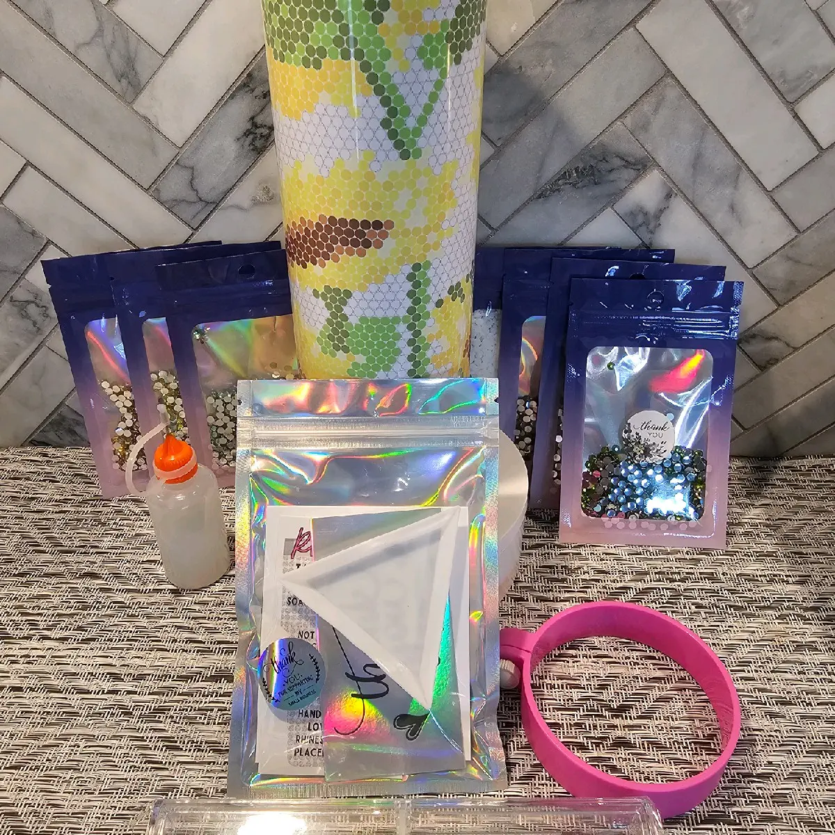 Rhinestone Tumbler Kits for Drinkware Bottles - Perfect for Gift Giving - Mug Cup