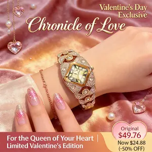 Luxury Full Diamond Bangle Bracelet Watch Women's Fashion Stainless Steel Quartz Wristwatch 30M Waterproof Elegant Stylish Unique Gift for Wife and Mother Bling Jewelry