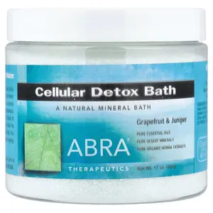 Abra Therapeutics Cellular Detox Bath, Grapefruit & Juniper, 17 oz (482 g)