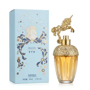 Gold Unicorn Perfume for Women, 80ml Eau de Parfum, Fresh Floral Fruity Woody Scent, Light Everyday Fragrance, Gift for Her, Clean Girl Aesthetic Perfume