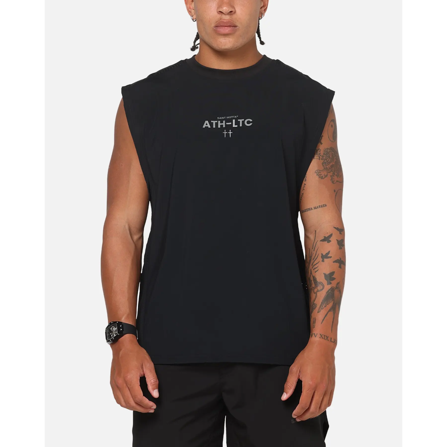 Saint Morta Athltc Training Singlet Black