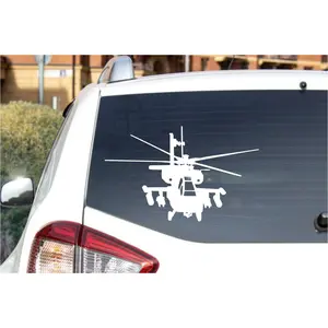 AH-64 Apache Helicopter US Army Decal