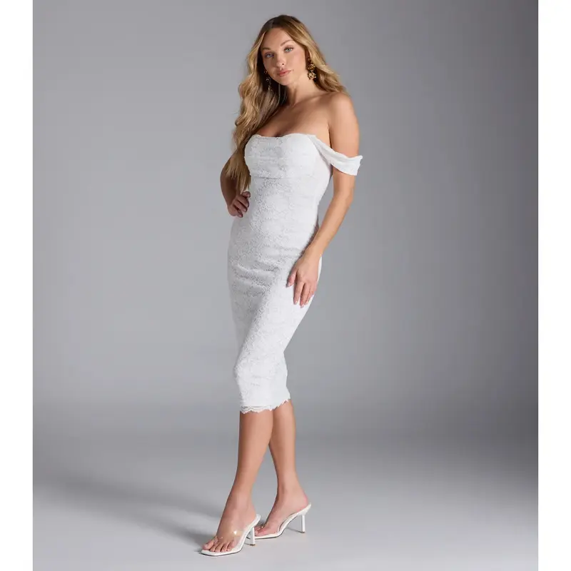 side lace up bodycon dress - TikTok Shop