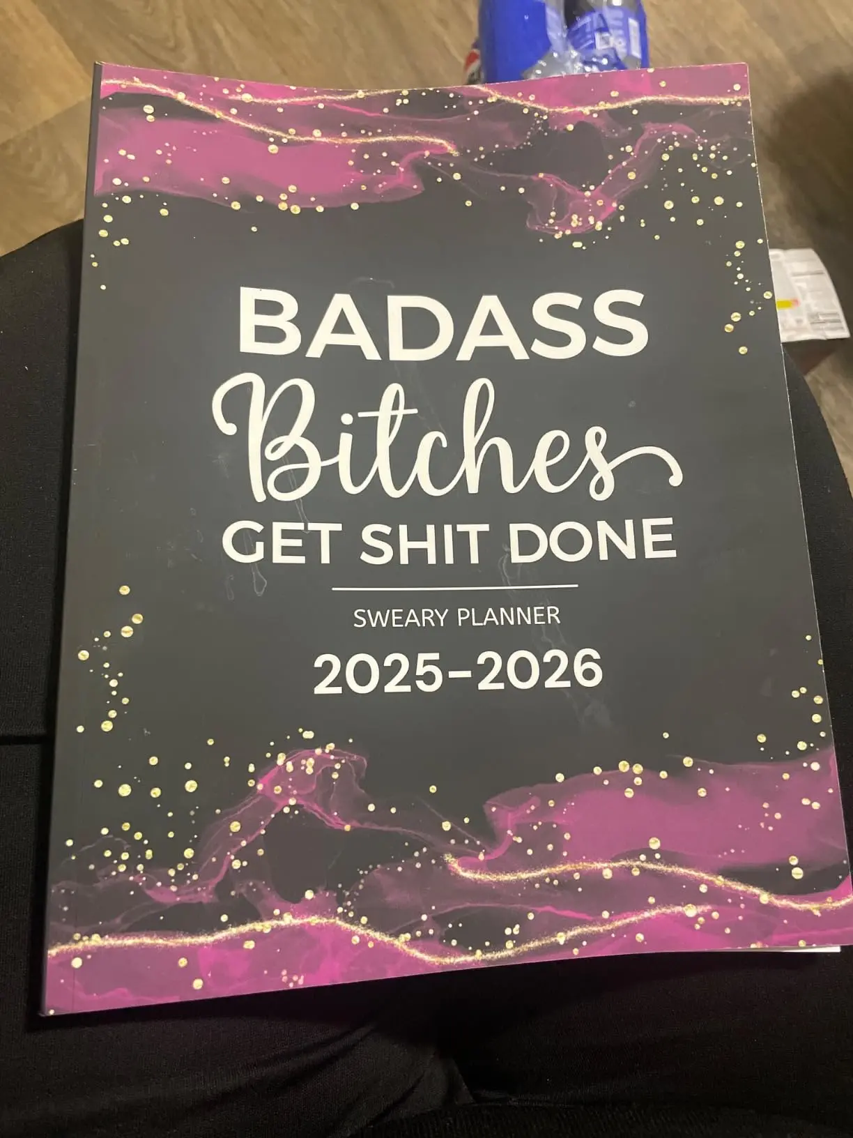 Badass Bitches Get Shit Done Sweary Planner 2025-2026: Two Page Monthly Organizer - 2 Year Calendar With Swear Word Affirmation, Inspirational Cuss Word | Funny Gifts For Tired-Ass Women