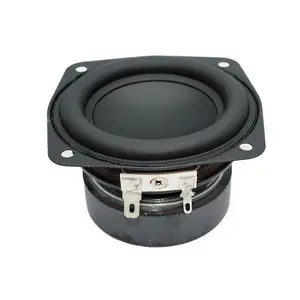 1 pcs 3 Inch 78MM Subwoofer Speaker 4 Ohm 15W Supper Bass Audio Square Woofer DIY Home Theater Sound Music Bookshelf Loudspeaker speaker driver