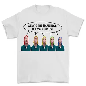 We Are the Nam Gyu Please Feed Me Shirt Featuring Fun and Relatable Design for Humor Enthusiasts