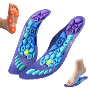 Insoles for Men and Women, Magnetic Shoe Insert, High Arch Support Inserts for Flat Feet, Work Boots Standing All Day, Foot Inserts, Plantillas para Zapatos, Gifts for Men Women S/M/L