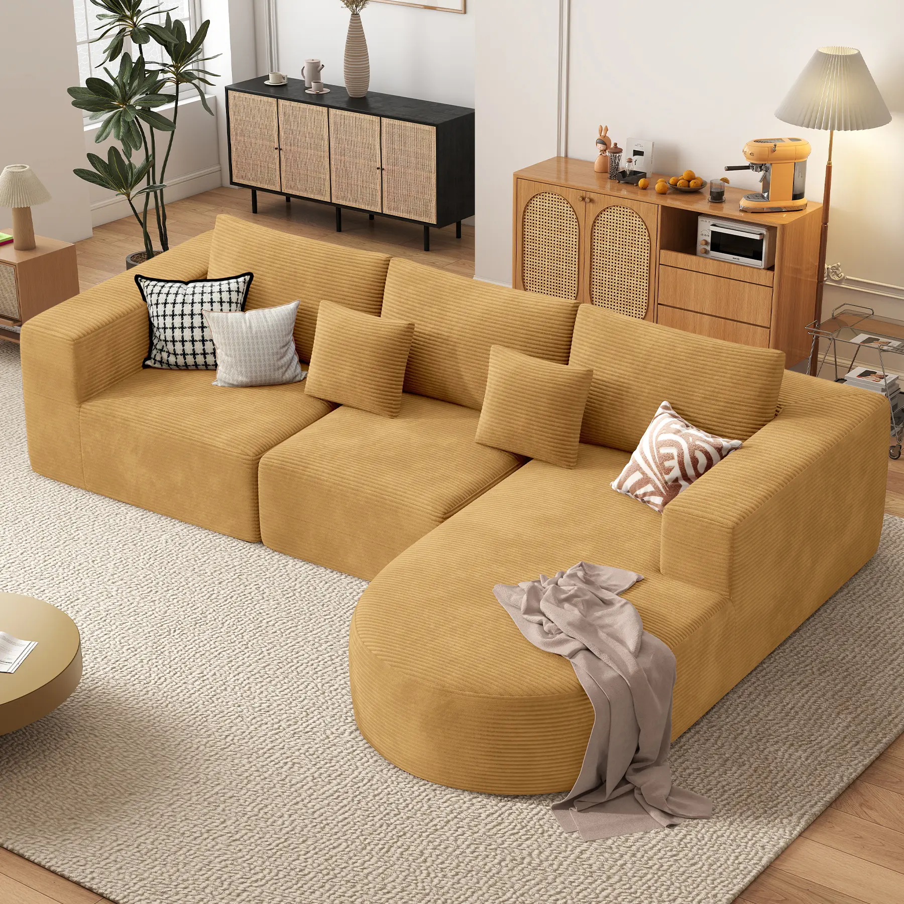 Yellow (right-hand recliner) 