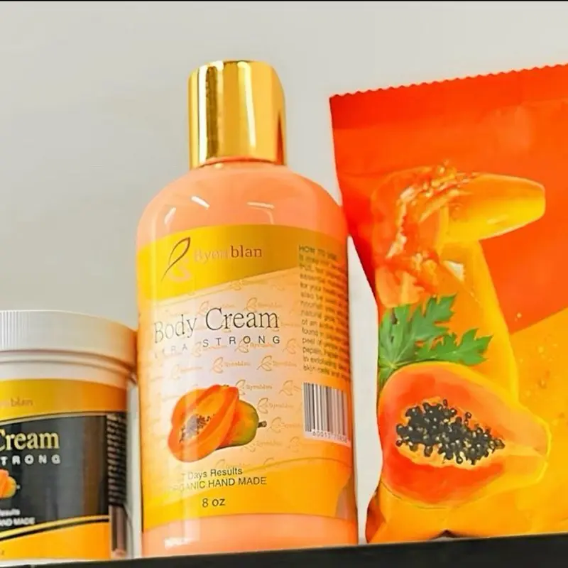 Byenblan papaya miniset  Body Care Cream Cosmetic Skin Repair