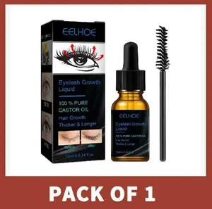 Seven-Day Rapid Growth Eyelash Serum, Longer And Thicker Eyelashes, Eyelash Lift, Thicker Eyelashes, Natural Eyelash Enhancer - New Product.
