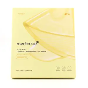 Medicube - DEEP Kojic Acid Turmeric Brightening Gel Mask (4pack)