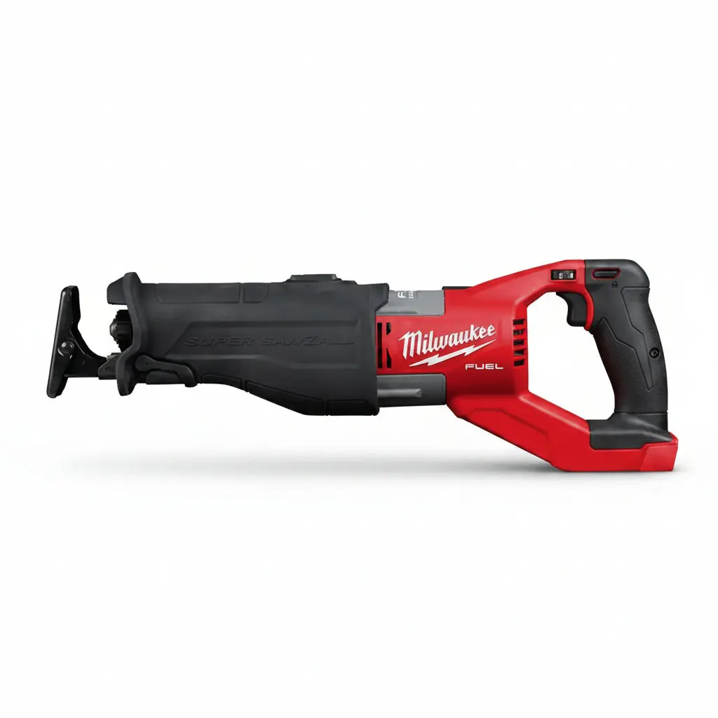 Milwaukee M18 FUEL Super SAWZALL Orbital Reciprocating Saw (2722-20) – 18v Input Wood Cutting Tool with Orbital Action for Cutting Wood/Metal