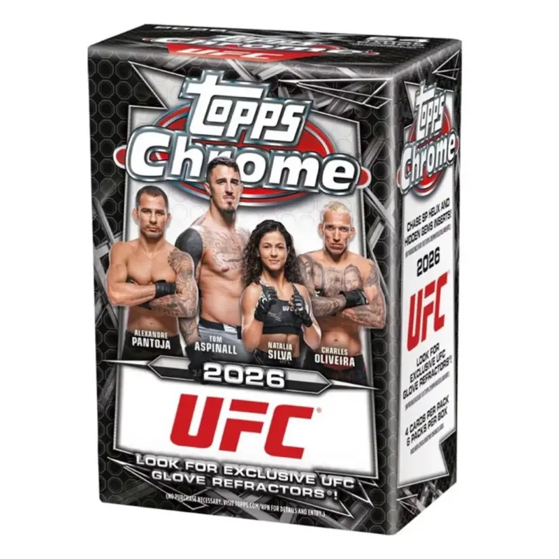 2026 Topps Chrome UFC Blaster Box