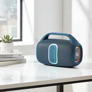 TG-674 Portable Boombox Bluetooth Speaker 3600mAh Battery Capacity