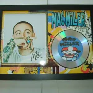 Mac Miller Signed Display - Perfect Festive Decoration for Your Home