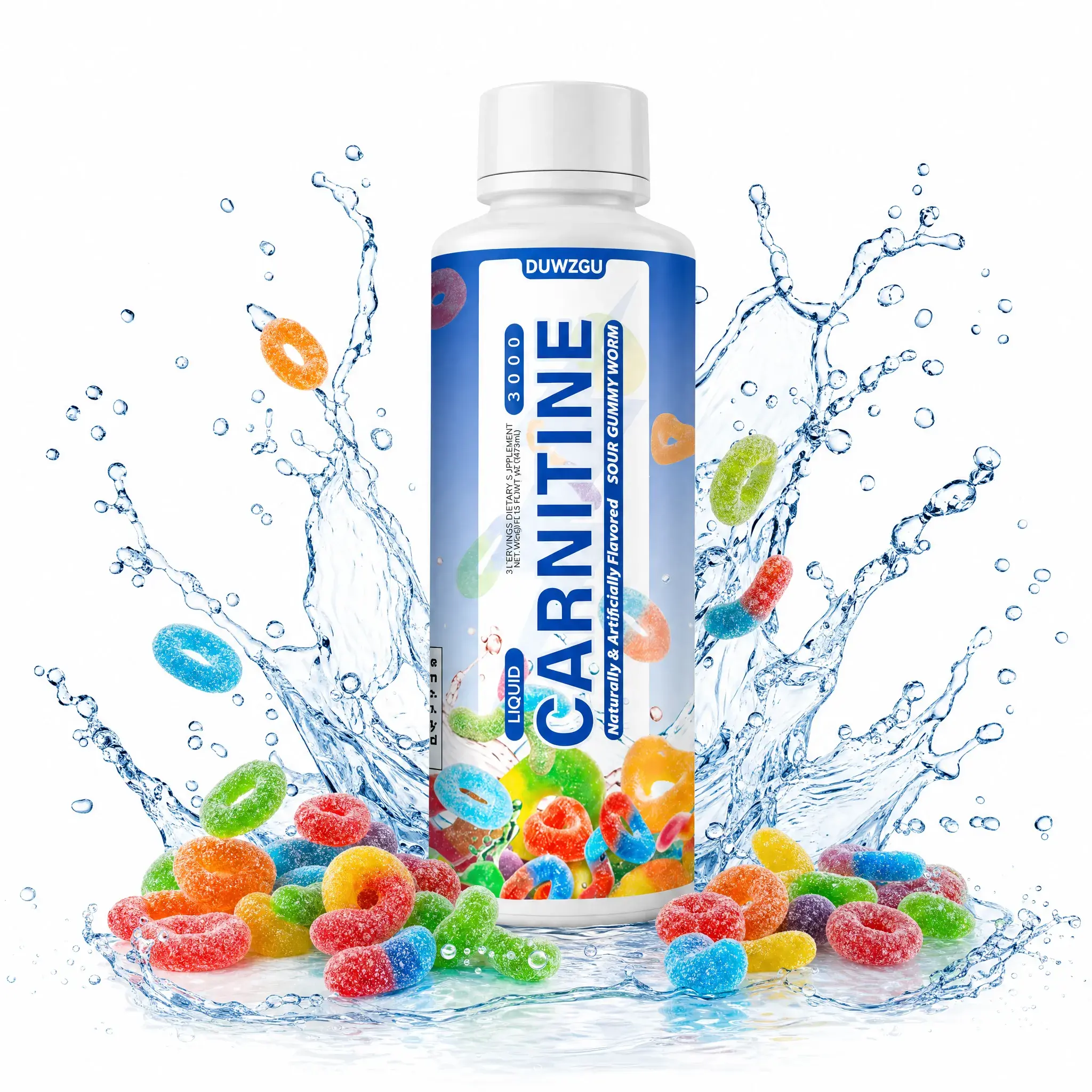 Liquid Carnitine 3000 for Energy and Recovery Support Dietary Fitness Supplement Edible Healthcare Vitamin  Summervibes