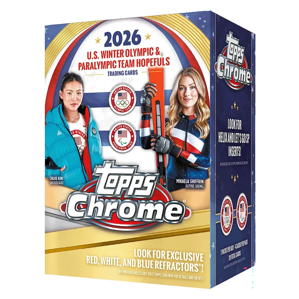 2026 Topps Chrome U.S. Olympics Collection Value Box