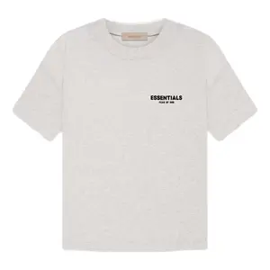 Fear of God Essentials SS22 T-Shirt 'Light Oatmeal' 125BT212062F Fear of God Essentials SS22 T-Shirt 'Light Oatmeal' 125BT212062F