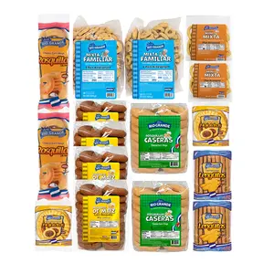 9.3 Lbs.  Honduras 100%  Rosquillas, Hojaldras/ Tustacas, Rosquetes,Mixtas, Rosquillas Caseras, Lengüitas, Mini Mixtas y Mixtas Familiar.