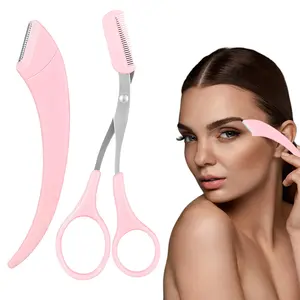 Eyebrow and Face Razors for Women and Men, Facial Shavers with Protective Covers, Safe for Beginners