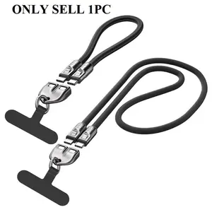 2 in 1 Lanyard 240W Usb Fast Charge USB C To Type C Fast Charging Cable PD3.1 USB Type C Data Cord Super Fast Charging