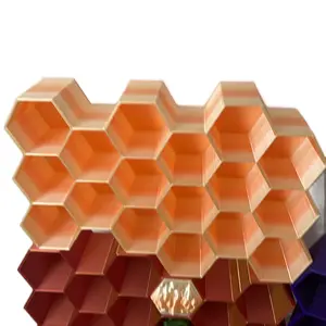 3D-Prints Organizing Rack for MINI 's - Huge Honeycomb 3D Printed Design