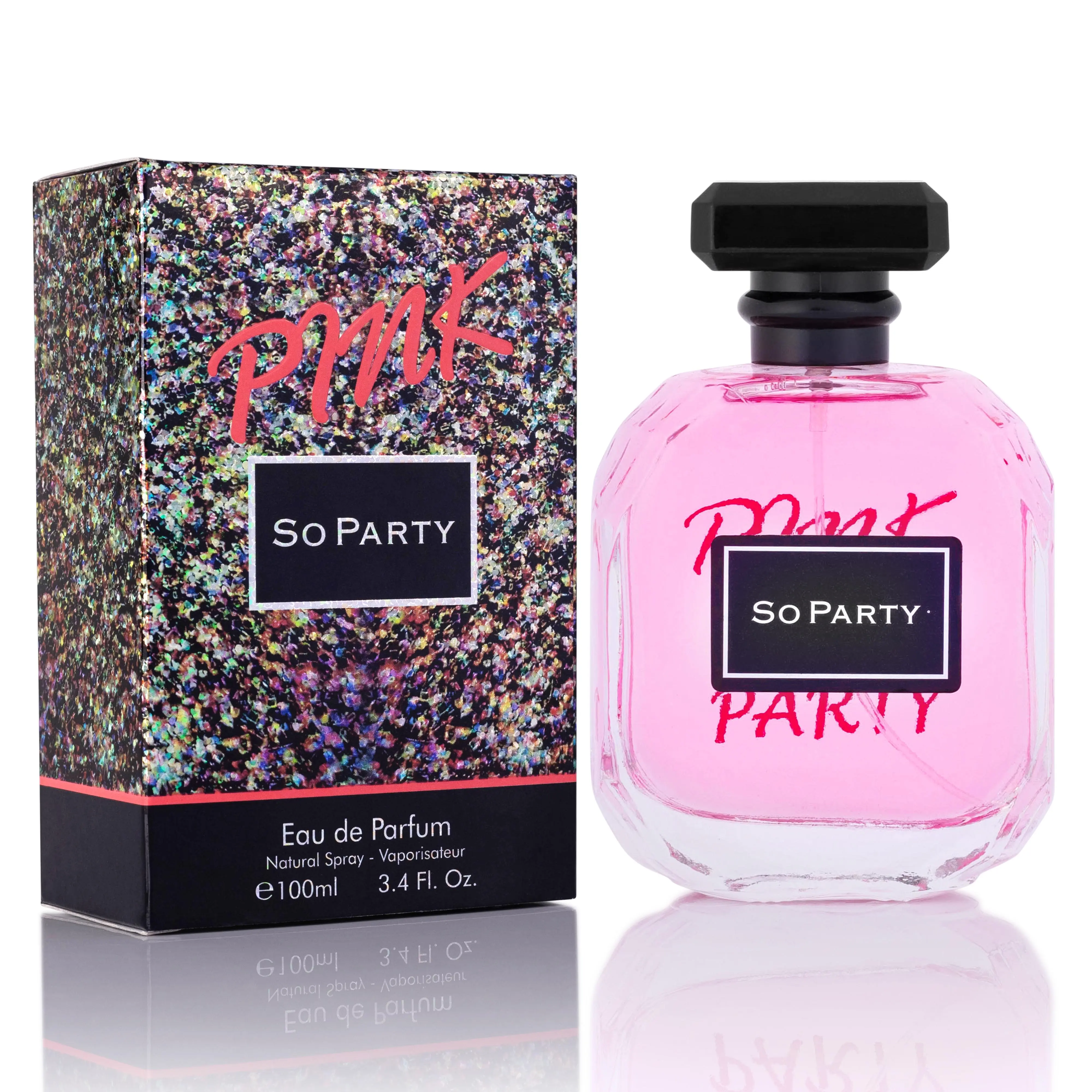 Pink So Party - 3.4 oz / 100ml The Ultimate Scent for Fun and Celebration | Urban Collection, Creamy Musk, Edp