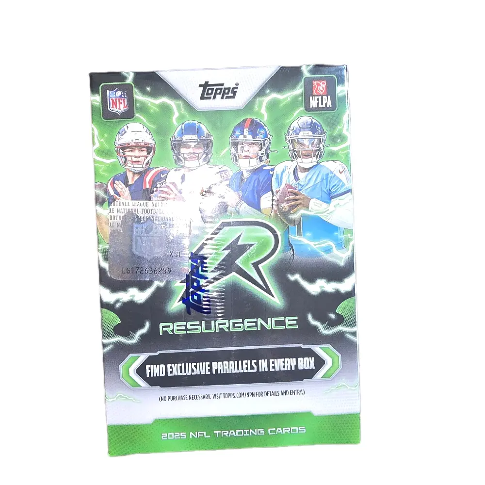 2025 NFL Topps Resurgence Blaster, Sports Trading Card Resurgence Set for Collectors