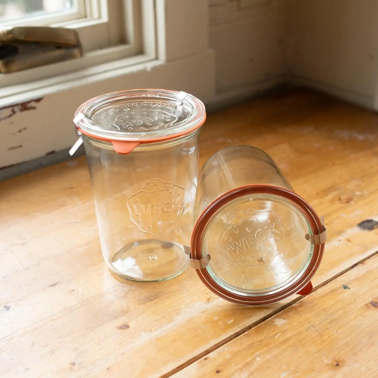 Weck Jars - Set of Two or Four Glasses