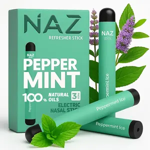NazStick Refreshing Nasal Stick 3-Pack | Refreshing Cooling Sensation | Free Your Nose, Breathe In Life | Portable Design | Portable for Daily Use Natural