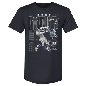 MLBPA Aaron Judge | New York 2025 MVP | Premium Tri-Blend Graphic T-shirt