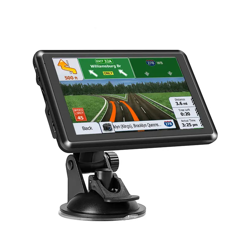 GPS Navigator for Car - 7" Car GPS Navigation System with 2026 North America Maps Lifetime Free Updates, Voice Guidance Speedcam/Red Light Alerts, Custom Truck Routing, GPS Navigation System Suitable For Cars, Trucks, And Rvs