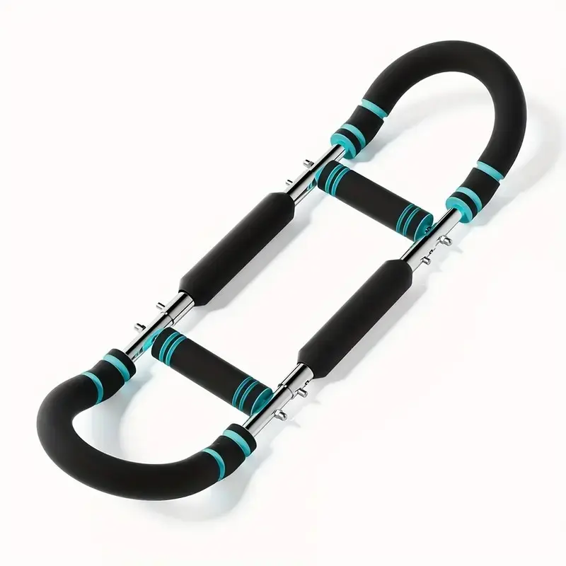 Adjustable Power Twister Bar, 60-100lb Chest Workout Fitness Exercise Accessories, 2025 New Detachable Portable Fitness Tool for On-the-Go Use