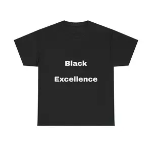 Black Excellence T-Shirt | Unisex Cotton Tee | Motivation Shirt | Streetwear Gift
