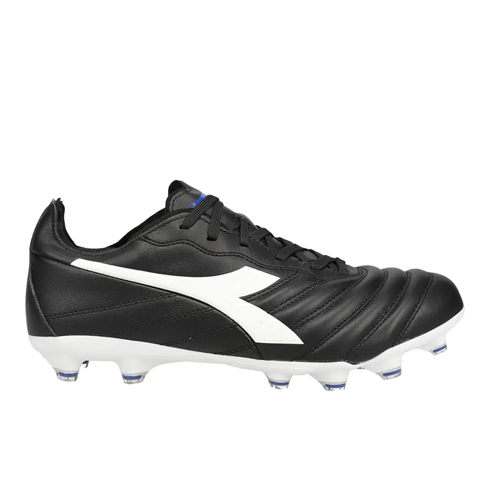 diadora Mens Brasil Elite 2 Lightweight Lp12 Soccer Cleats Cleated - Black
