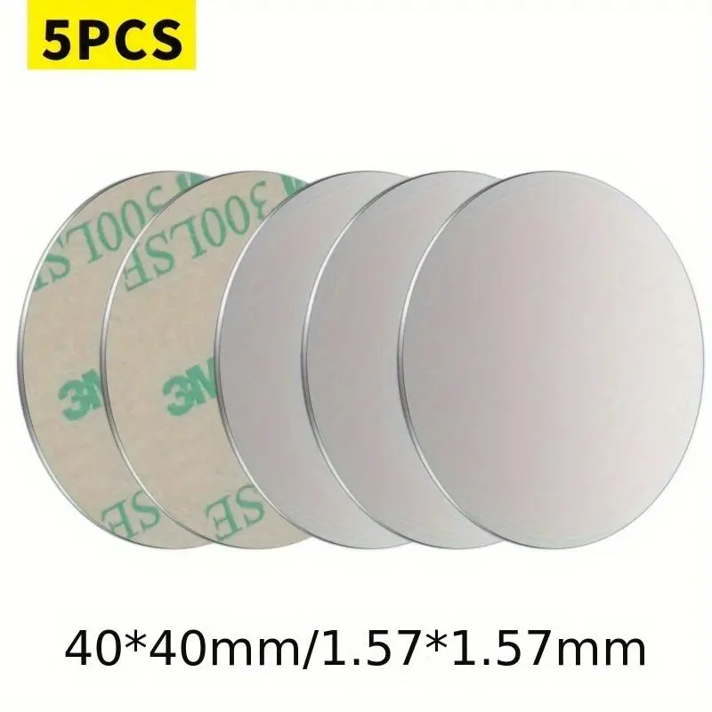 Magnetic Patches for Mobile Phones, Car Phones, Ultra-Thin Creative Navigation Universal Magnetic Patches, Car Phone Holder, Cell Phone Holders