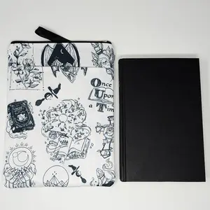 Magical Book Sleeve: Padded Kindle Cover with Zipper - Fairy Tale Reader Gift