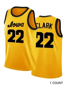 Men's Letter & Number Embroidery Basketball Jersey, Loose Casual V Neck Sleeveless Sports Jersey for Team Sports & Parties, Basketball Gear, Gym Athletic Clothes, Jersey Shirts