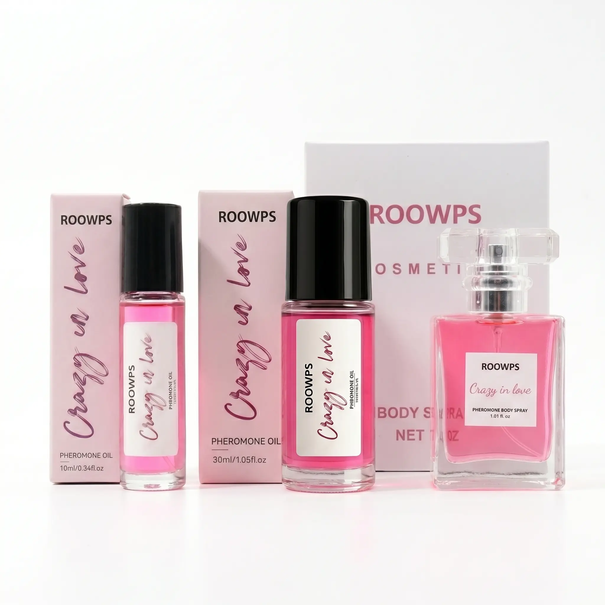 Crazy In Love Roll-On Aroma Fragrance Oil - 0.34oz Women's Floral Cologne, Daily Use Fragrance, Adult Beauty Product, Holiday Festival Gift with Included Gift Box (Single Item), Floral Aromatic Scents, Floral Scented Perfume, Love Gifts