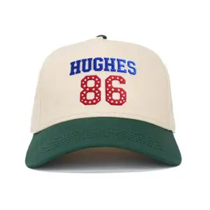 Jack Hughes 86 Team USA Hockey Embroidered Baseball Cap Patriotic Red White Blue Trucker Hat Adjustable Snapback Ice Hockey Fan Gift for Men Women
